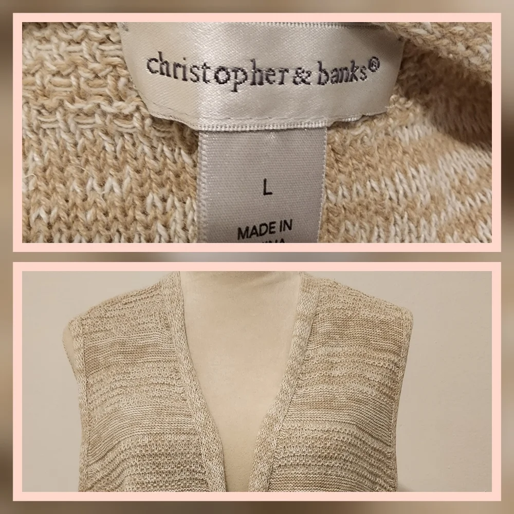 Christobher & Banks Vest Sweater - Picture 5 of 5
